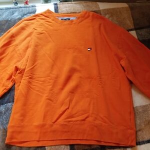 Tommy Hilfiger Men's Orange Sweater